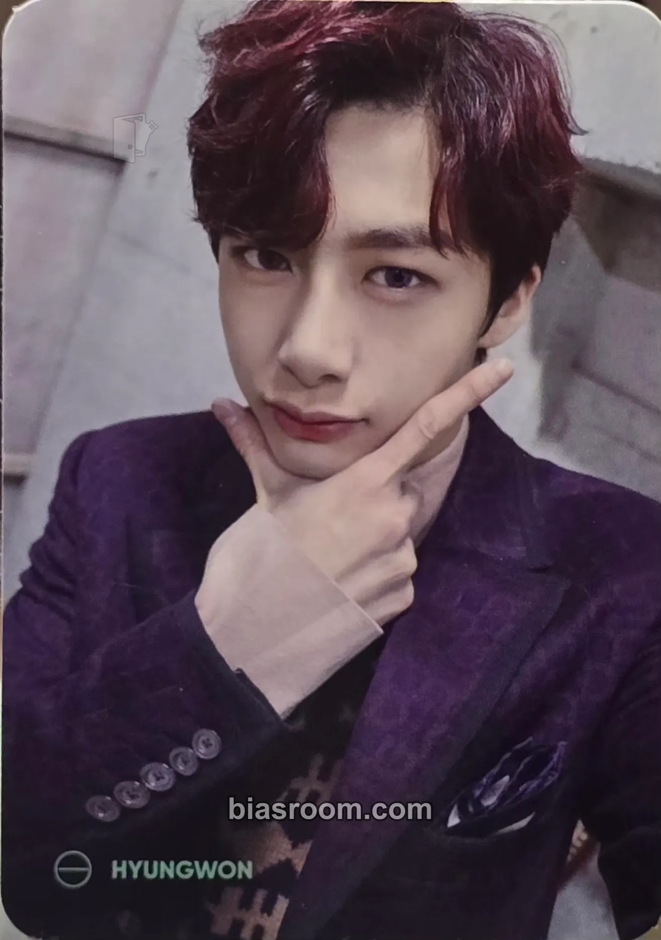 Hyungwon The Connect: Dejavu Photocard - MONSTA X - MONSTA X K-pop photocard