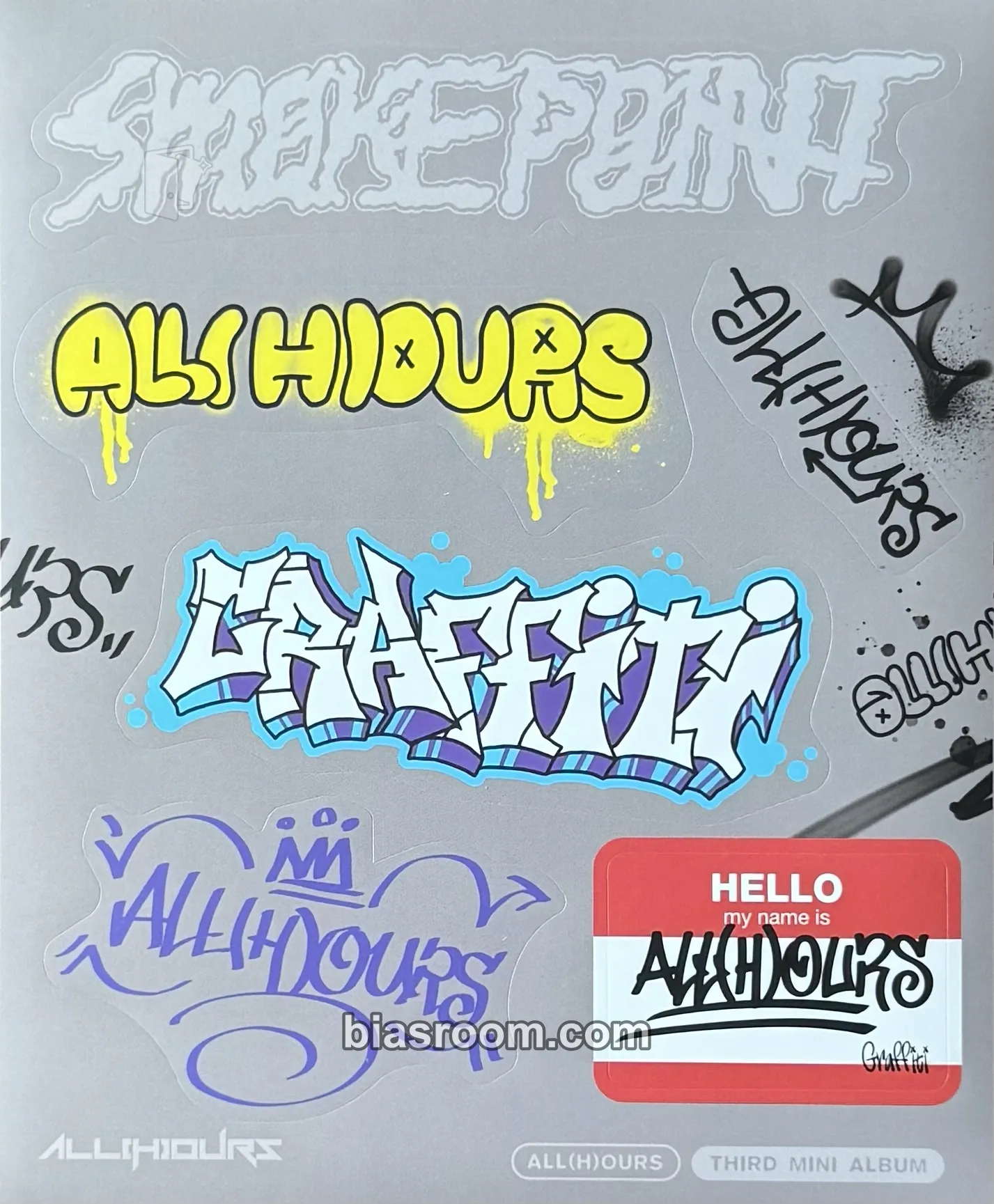 Smoke Point Photocard - ALL(H)OURS - ALL(H)OURS K-pop photocard