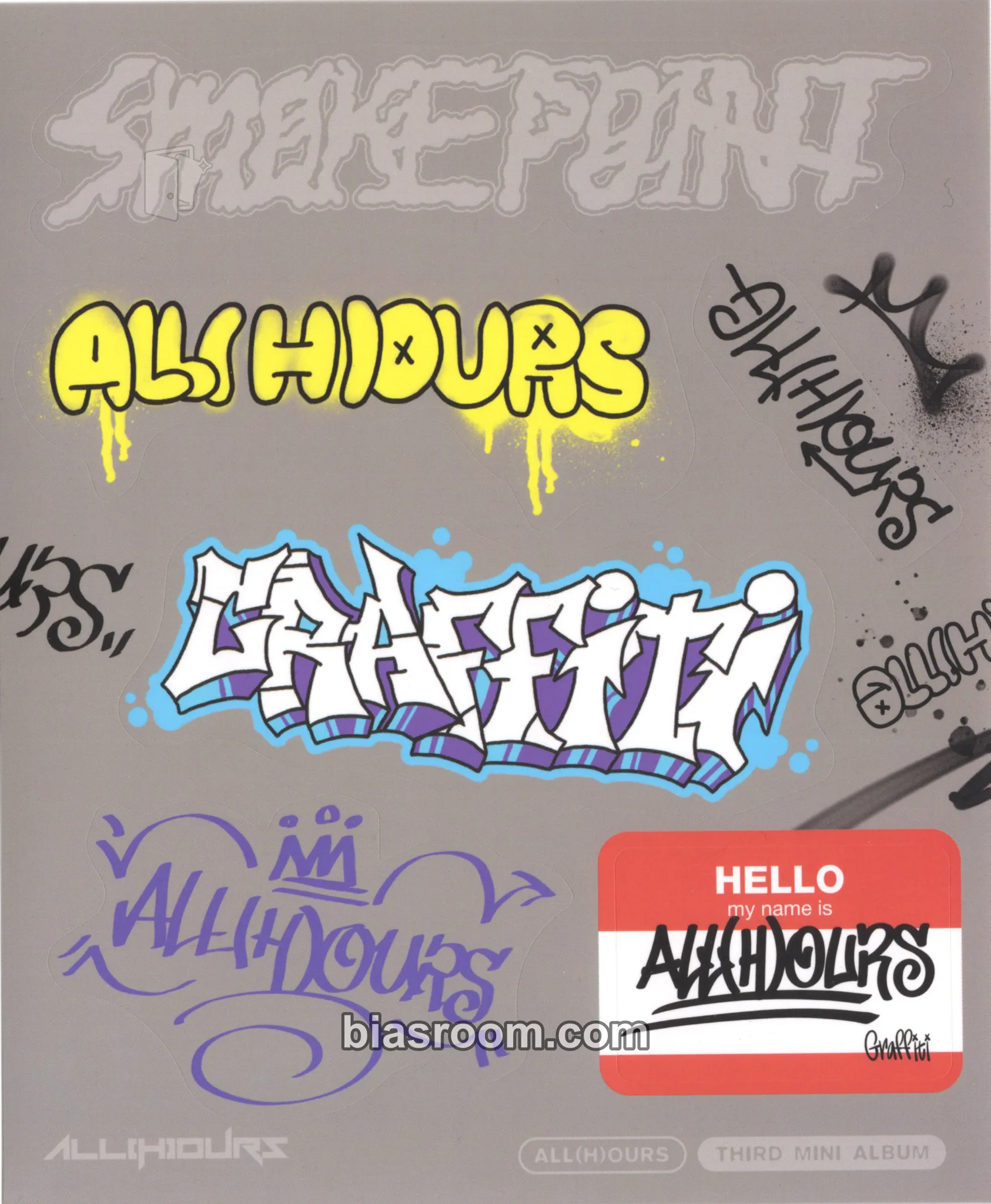 Smoke Point Photocard - ALL(H)OURS - photocard K-pop di ALL(H)OURS