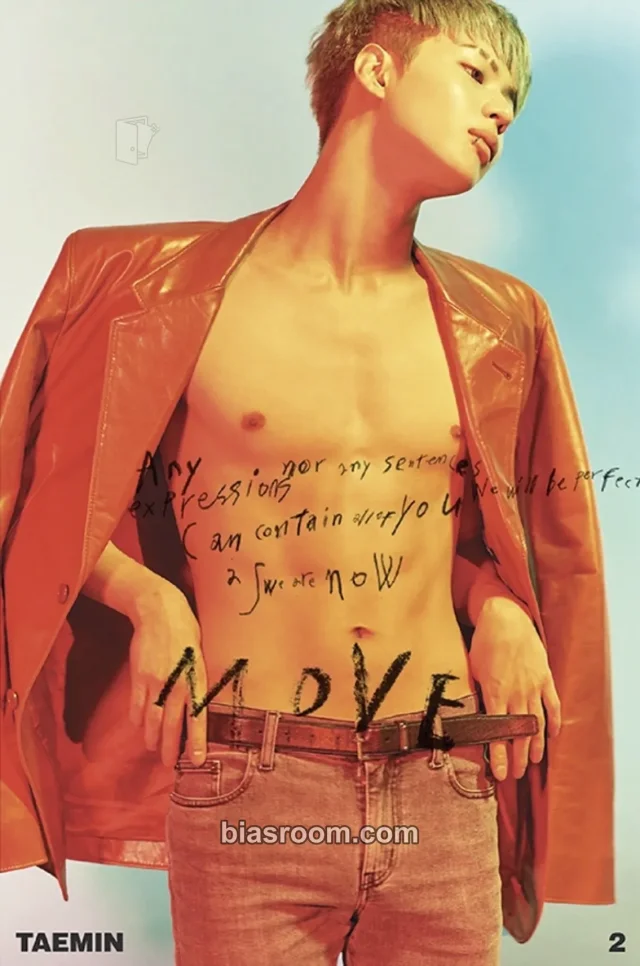 Taemin - Taemin - MOVE - The 2nd Album Album album inclusion mood version poster