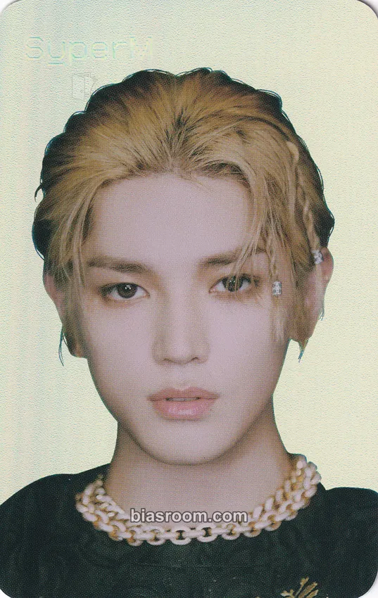 Taeyong Super One Merch Photocard - SuperM - SuperM K-pop photocard