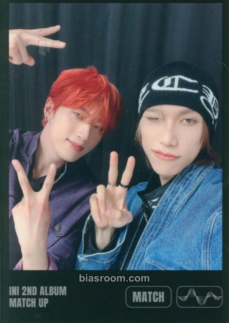 MATCH UP Photocard - INI - INI K-pop photocard