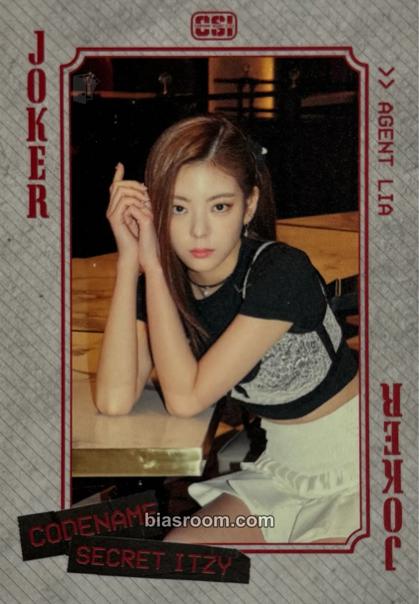 Lia Codename : Secret ITZY Photocard - ITZY - ITZY K-pop photocard