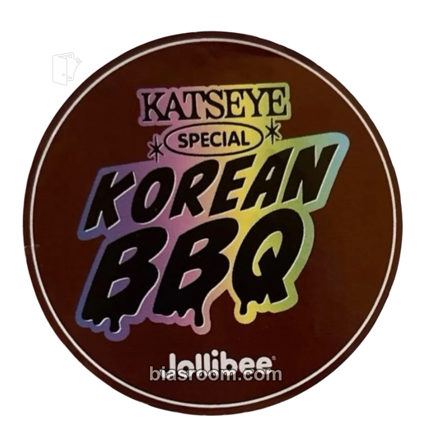Jollibee x KATSEYE Photocard - KATSEYE - KATSEYE K-pop photocard