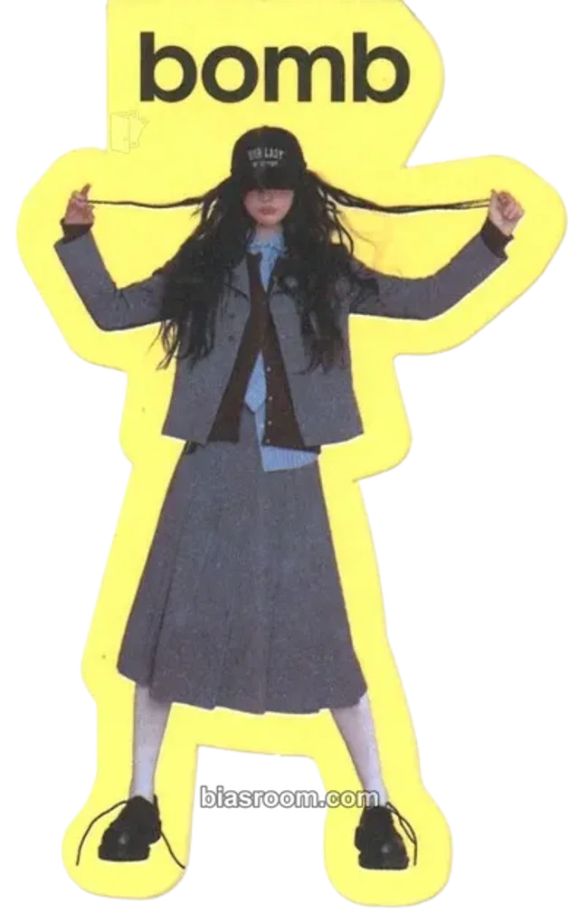 ILLIT - Minju - bomb Album album inclusion bookmark gllit version