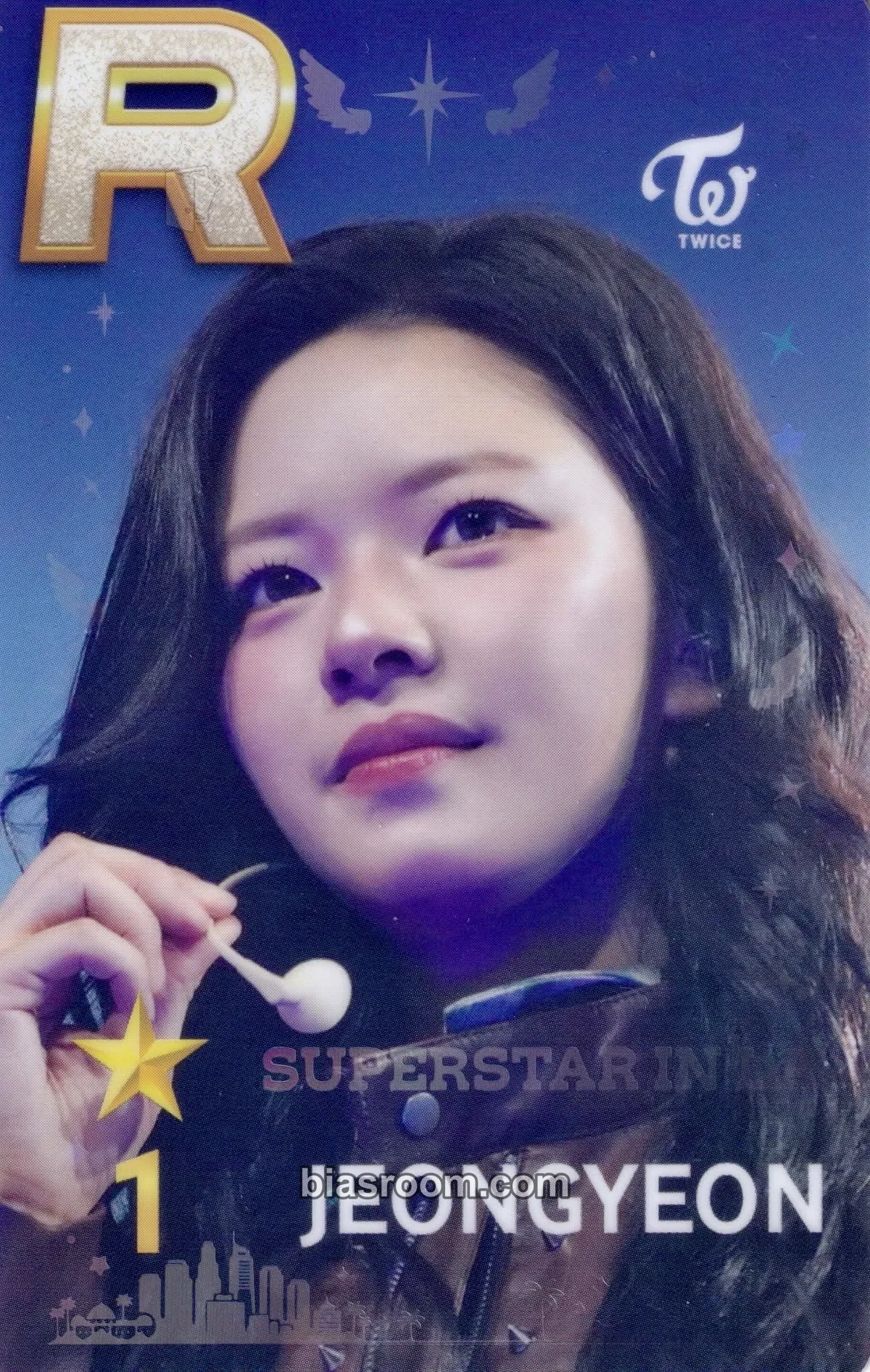 Jeongyeon TWICE x SuperStar JYPNATION Photocard - TWICE - TWICE K-pop photocard