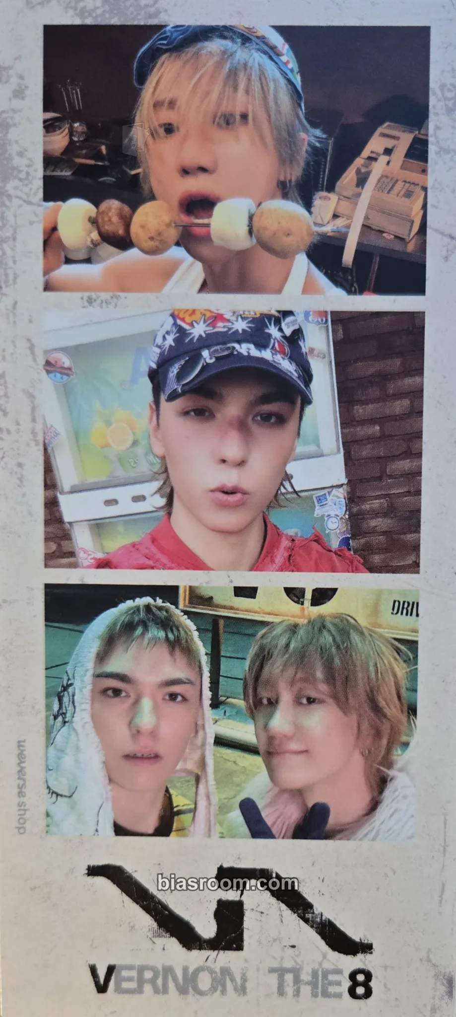 V8 Photocard - SEVENTEEN - SEVENTEEN K-pop photocard