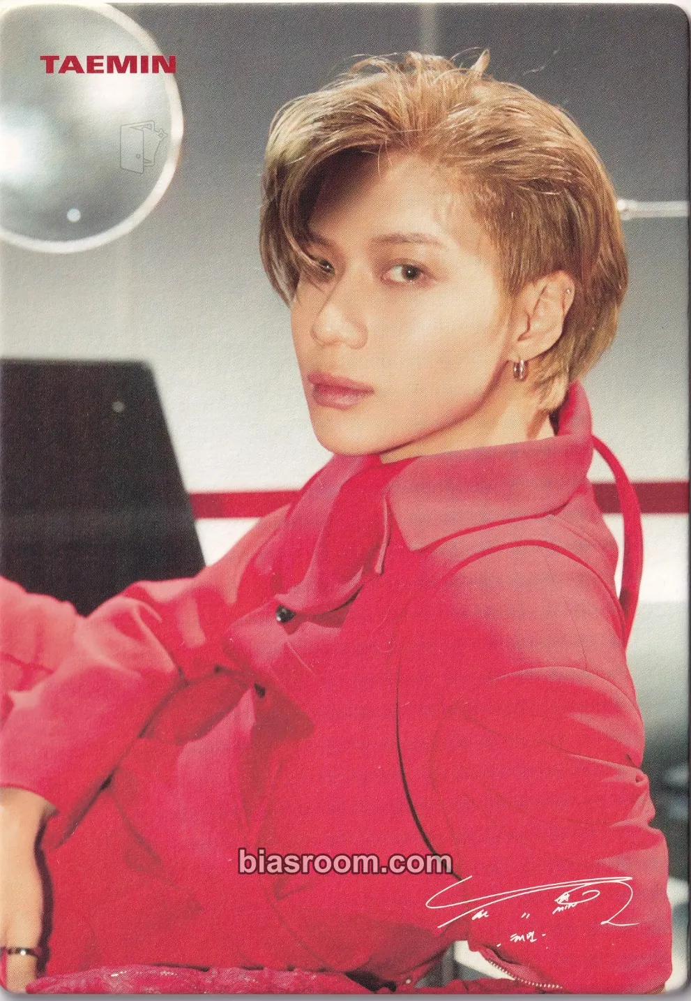Taemin WANT - The 2nd Mini Album Photocard - Taemin K-pop photocard