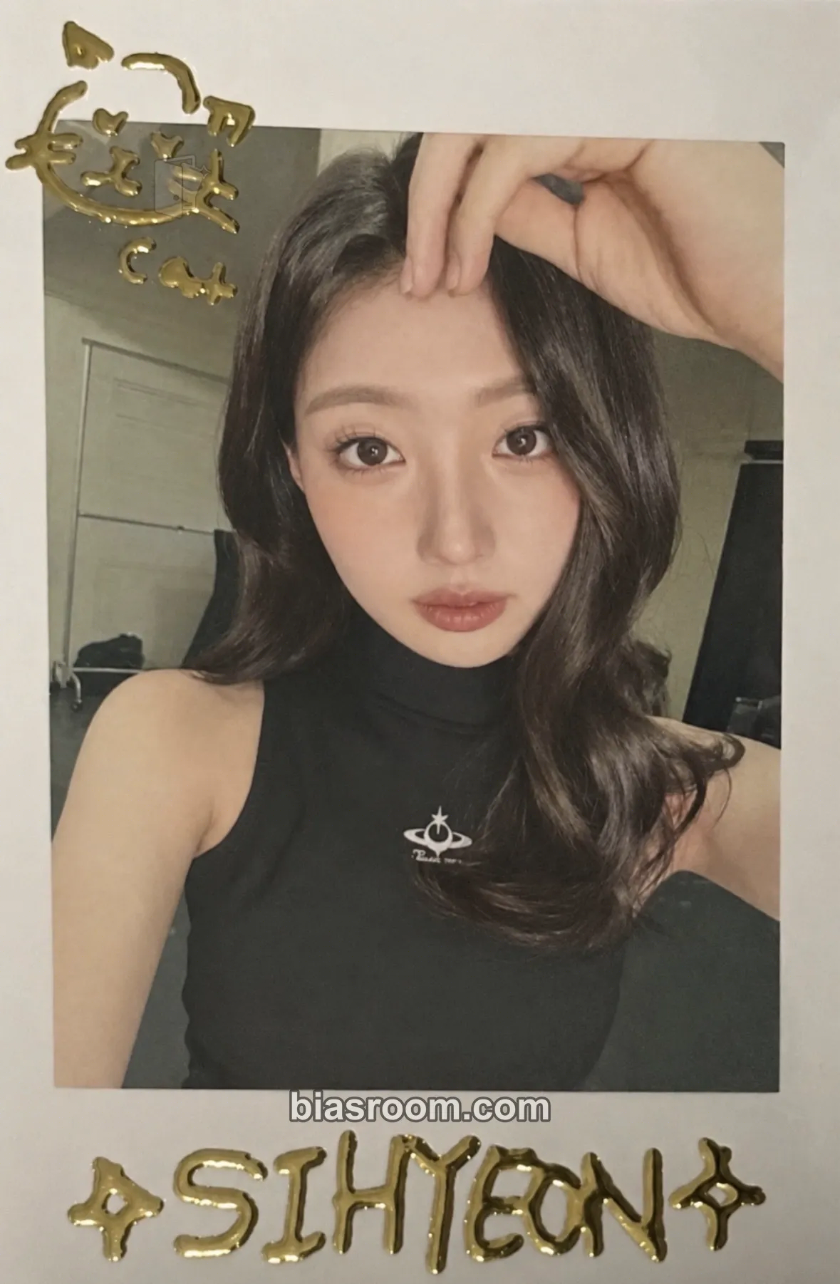 Sihyeon SIHYEONS Fanicon Scratch Event Photocard - EVERGLOW - EVERGLOW K-pop photocard