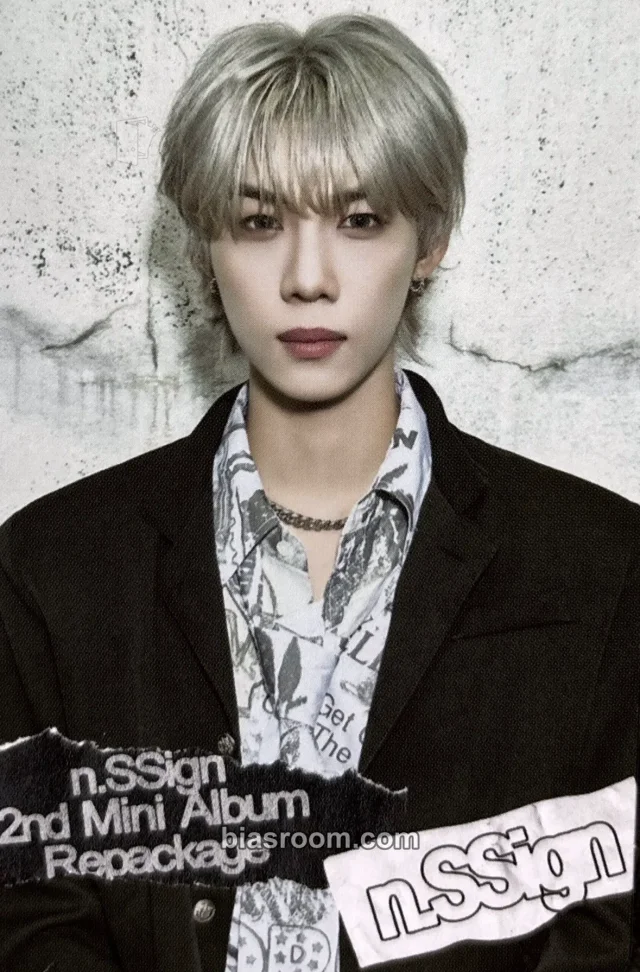 n.SSign - Robin - Tiger Album album photocard id card