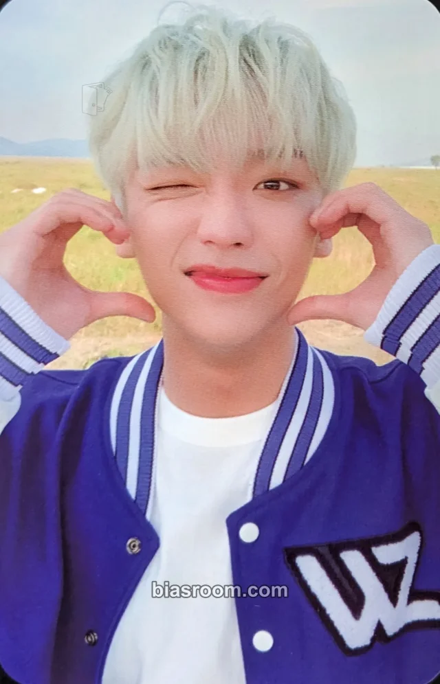 WE IN THE ZONE - Eson - weeee! Album album photocard green back