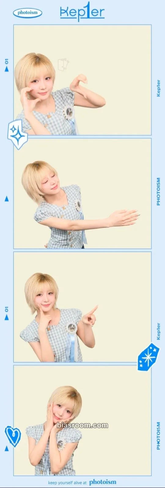 Hikaru 4th Anniversary : HAPPY TOGETHER KEP1ER & KEP1IAN Photocard - Kep1er - Kep1er K-pop photocard