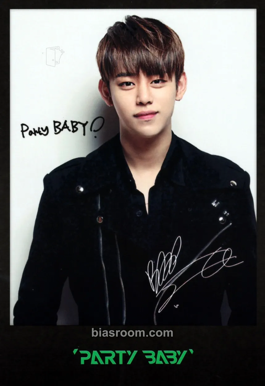 Daehyun B.A.P 2017 World Tour 'Party Baby!' Photocard - BANG&JUNG&YOO&MOON - BANG&JUNG&YOO&MOON K-pop photocard