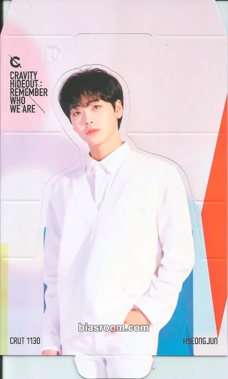 Hyeongjun HIDEOUT: REMEMBER WHO WE ARE - SEASON 1 Photocard - CRAVITY - CRAVITY K-pop photocard