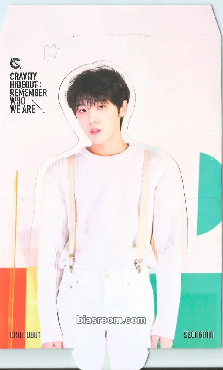 Seongmin HIDEOUT: REMEMBER WHO WE ARE - SEASON 1 Photocard - CRAVITY - CRAVITY K-pop photocard