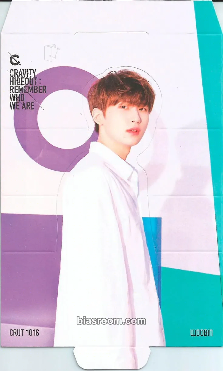 Woobin HIDEOUT: REMEMBER WHO WE ARE - SEASON 1 Photocard - CRAVITY - CRAVITY K-pop photocard
