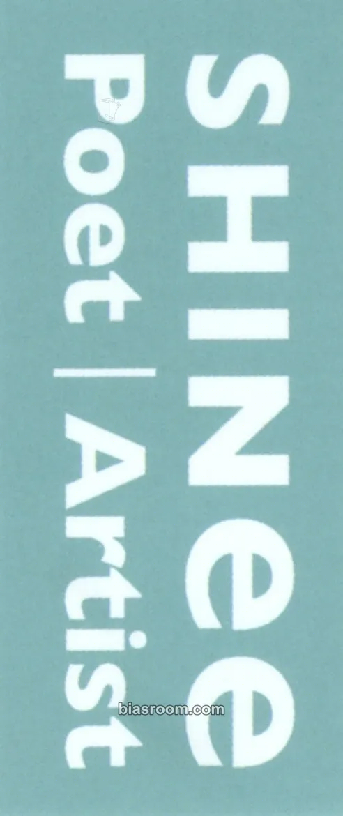 Poet | Artist Photocard - SHINee - SHINee K-pop photocard