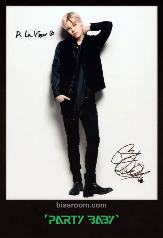 BANG&JUNG&YOO&MOON - Zelo - B.A.P 2017 World Tour 'Party Baby!' Event polaroid set tour merch B version