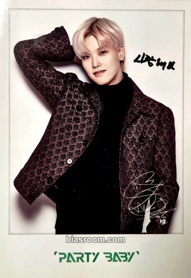 BANG&JUNG&YOO&MOON - Zelo - B.A.P 2017 World Tour 'Party Baby!' Event polaroid set tour merch C version