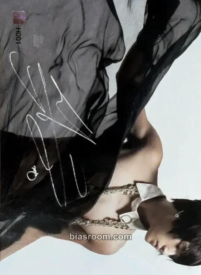 TVXQ - Kim Jae-joong - TVXQ Star Collection Cards Other horizontal printed signature non-standard size star collection card