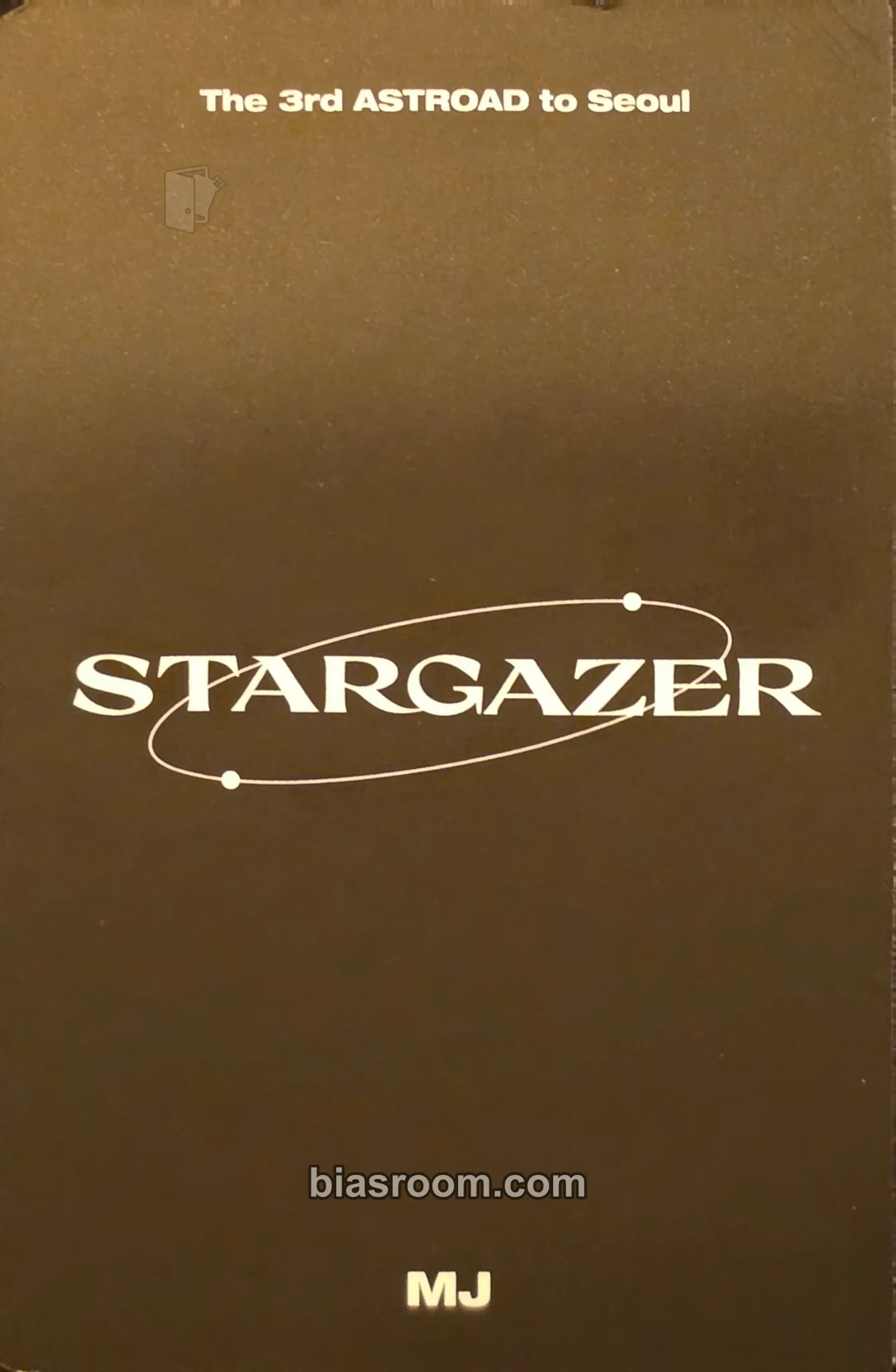 MJ The 3rd ASTROAD [STARGAZER] Photocard - ASTRO | Bias Room