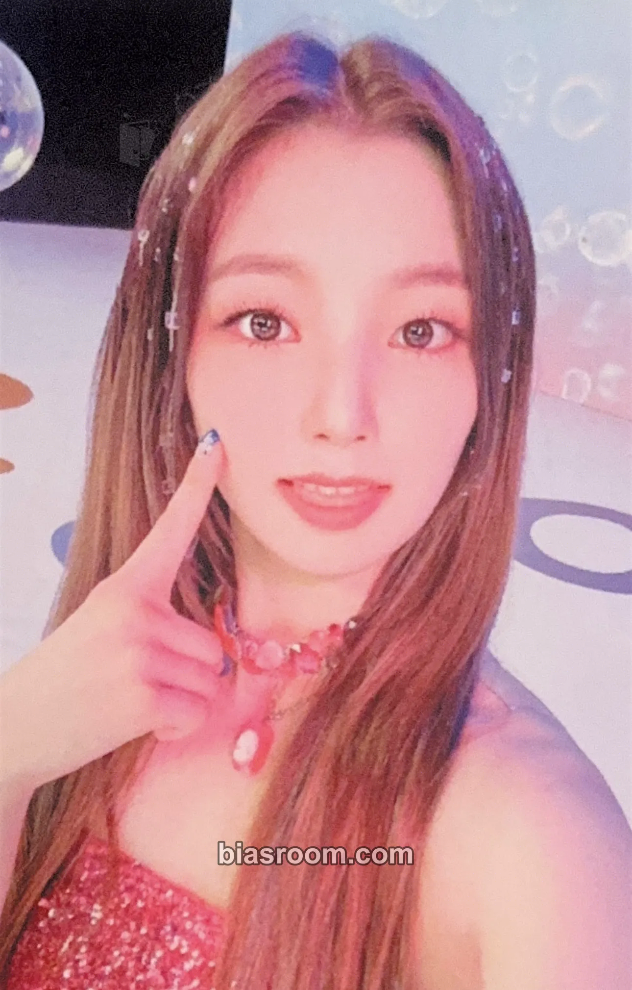 Yeonhee Blue Punch Photocard - Rocket Punch - Rocket Punch K-pop photocard