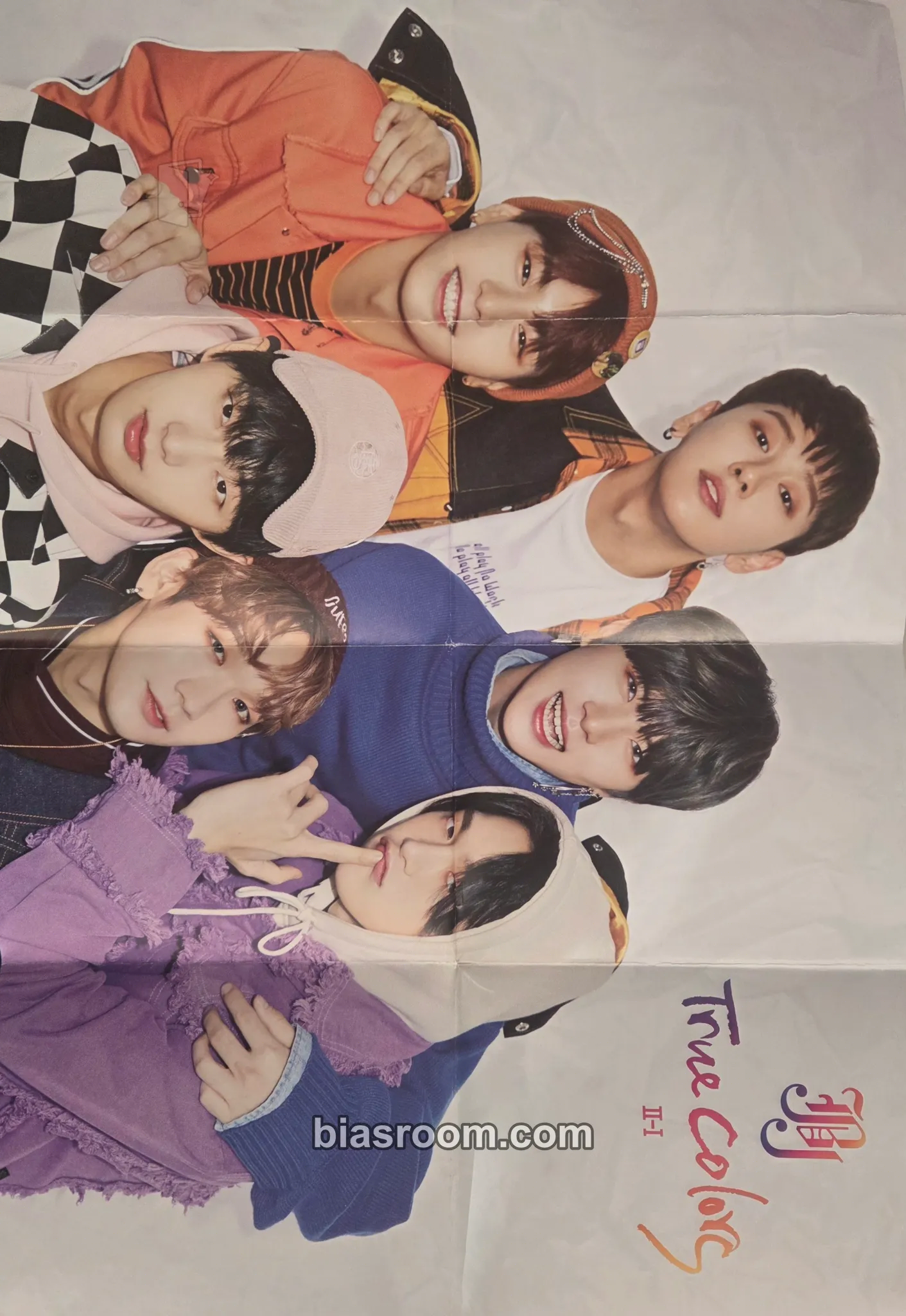 True Colors Photocard - JBJ - JBJ K-pop photocard