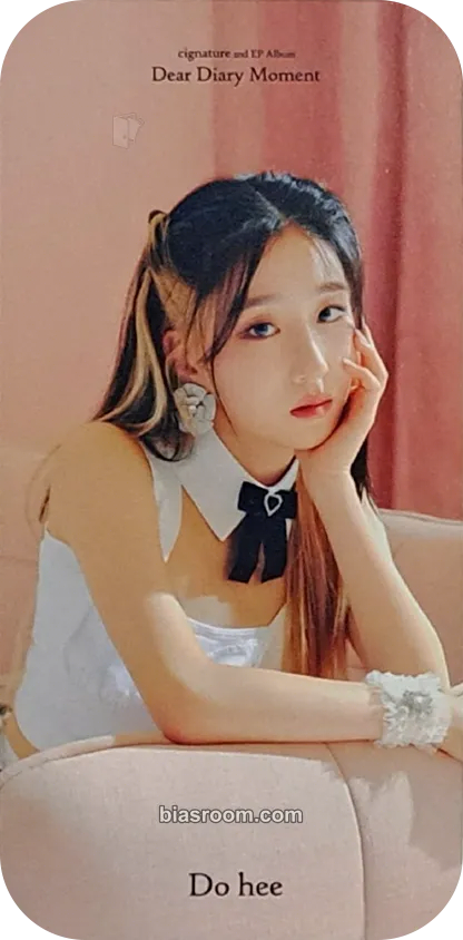 Dohee Dear Diary Moment Photocard - cignature - cignature K-pop photocard