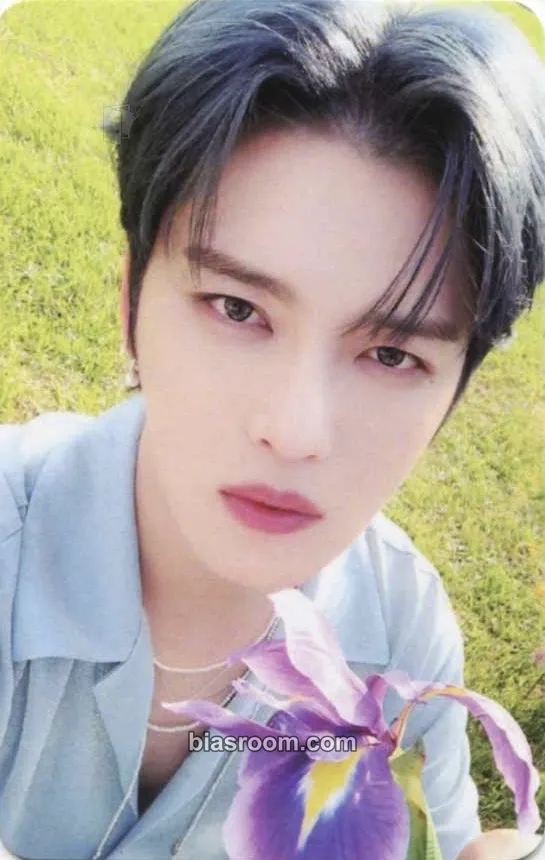 Kim Jae-joong Flower Garden Photocard - Kim Jae-joong K-pop photocard