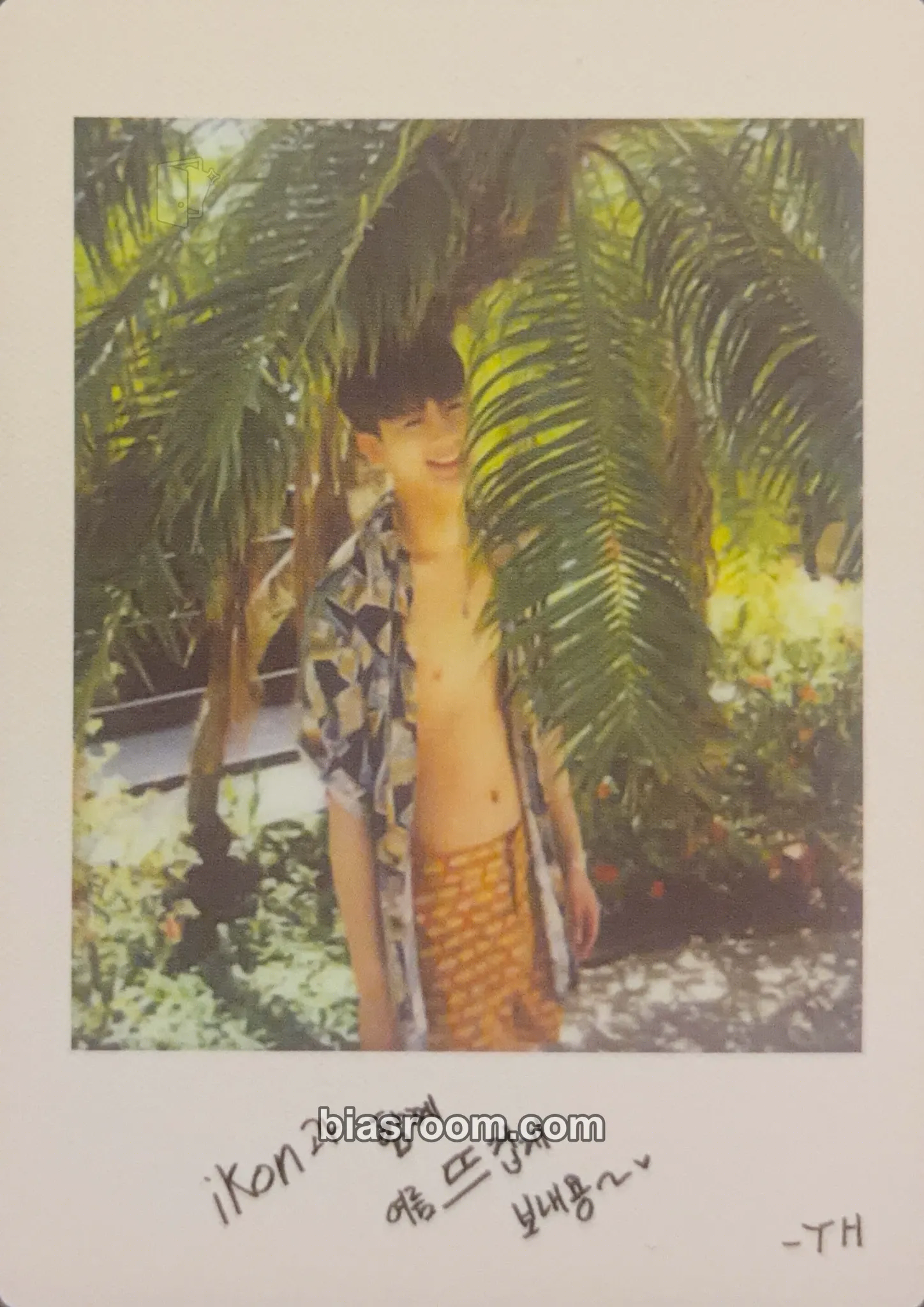 Song Kony's Summertime in Saipan Photocard - iKON - iKON K-pop photocard
