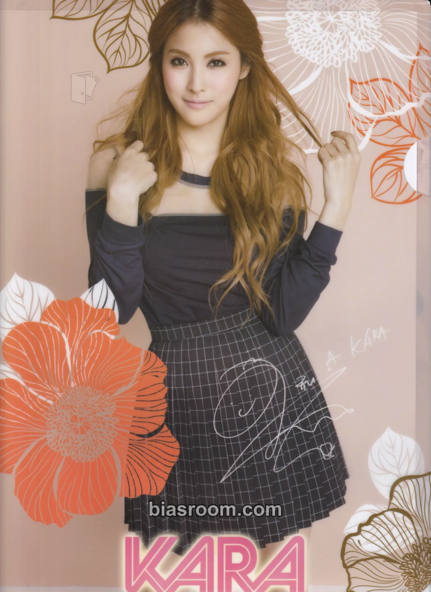Gyuri KPOP Exhibition in Japan 2013 Photocard - KARA - KARA K-pop photocard