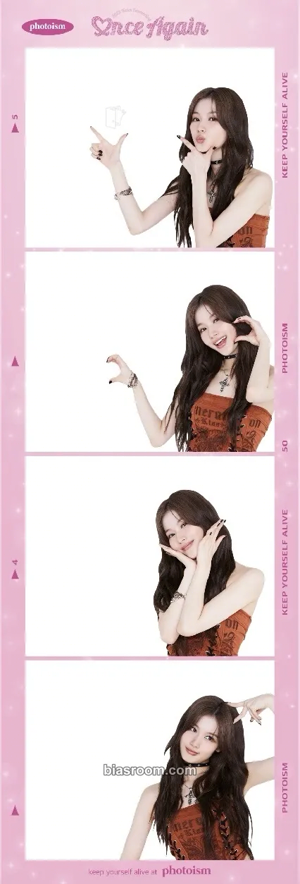 Sana TWICE x photoism Photocard - TWICE - TWICE K-pop photocard