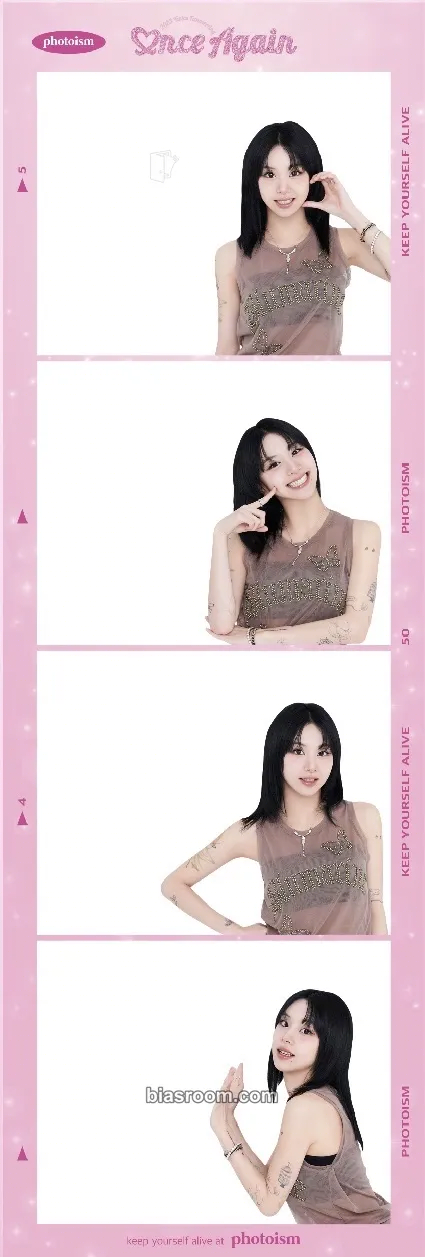 Chaeyoung TWICE x photoism Photocard - TWICE - TWICE K-pop photocard