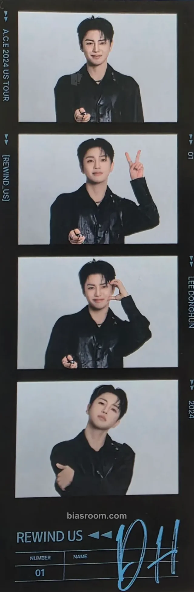 A.C.E - Lee Jiham - A.C.E 2024 US Tour : Rewind US Event film strip