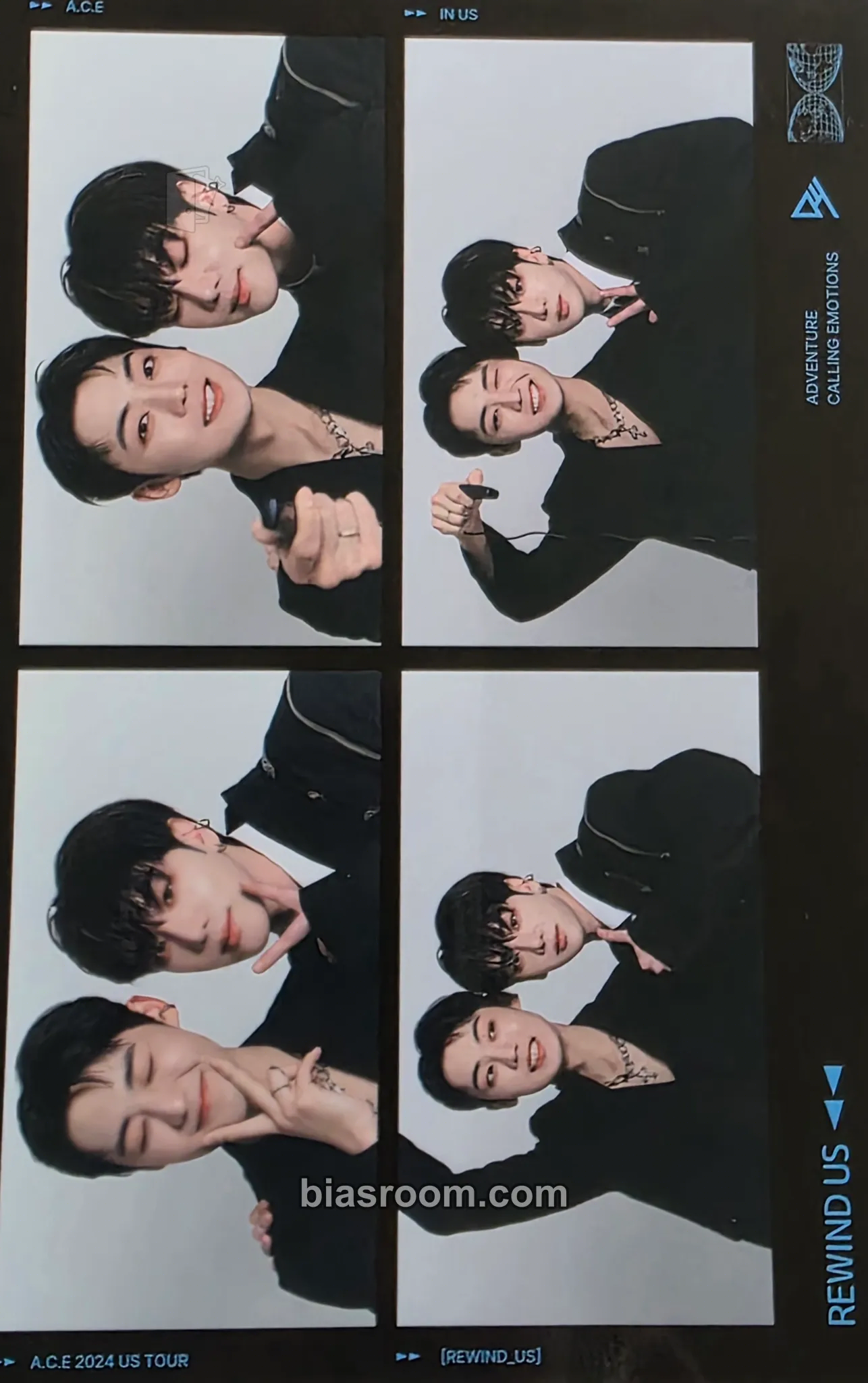 A.C.E 2024 US Tour : Rewind US Photocard - A.C.E - A.C.E K-pop photocard
