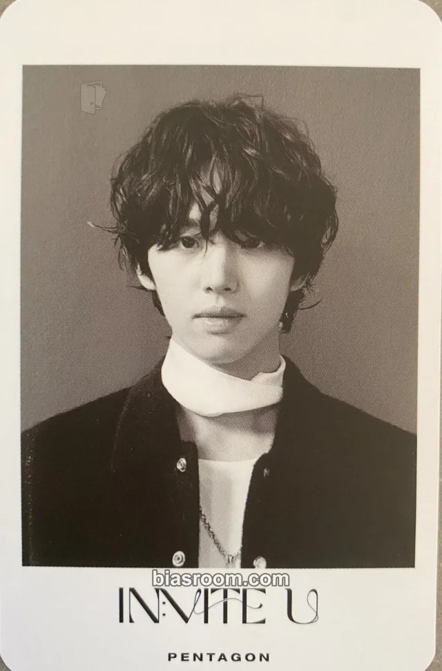 PENTAGON - Hongseok - IN:VITE U Album album photocard nouveau version
