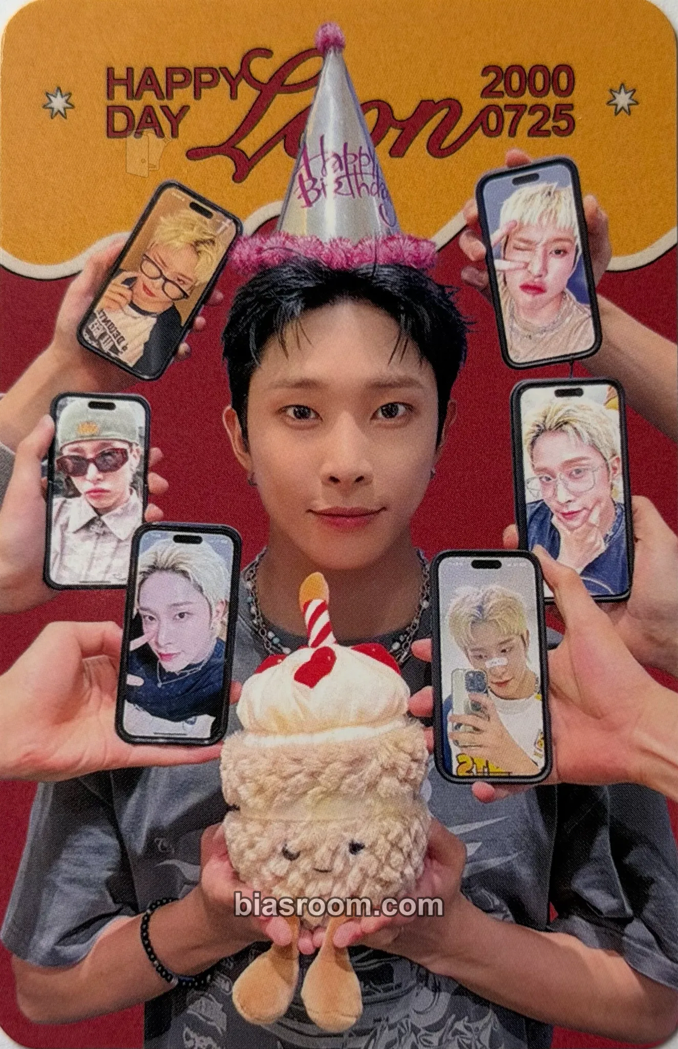 Leon Leon Birthday Events Photocard - TRENDZ - TRENDZ K-pop photocard