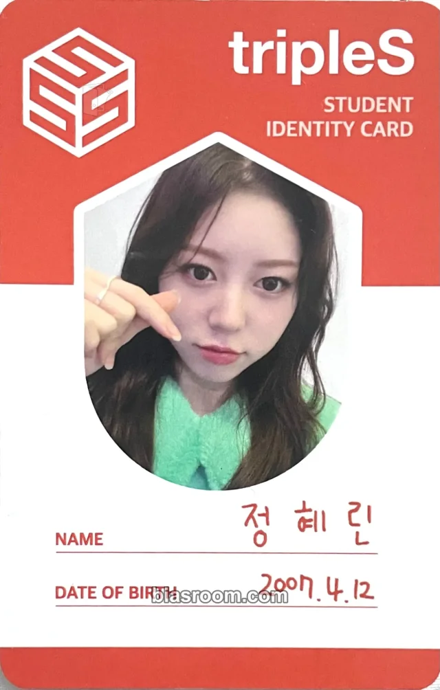 tripleS - Hyerin - Assemble Album video call (fancall) fansign ktown4u
