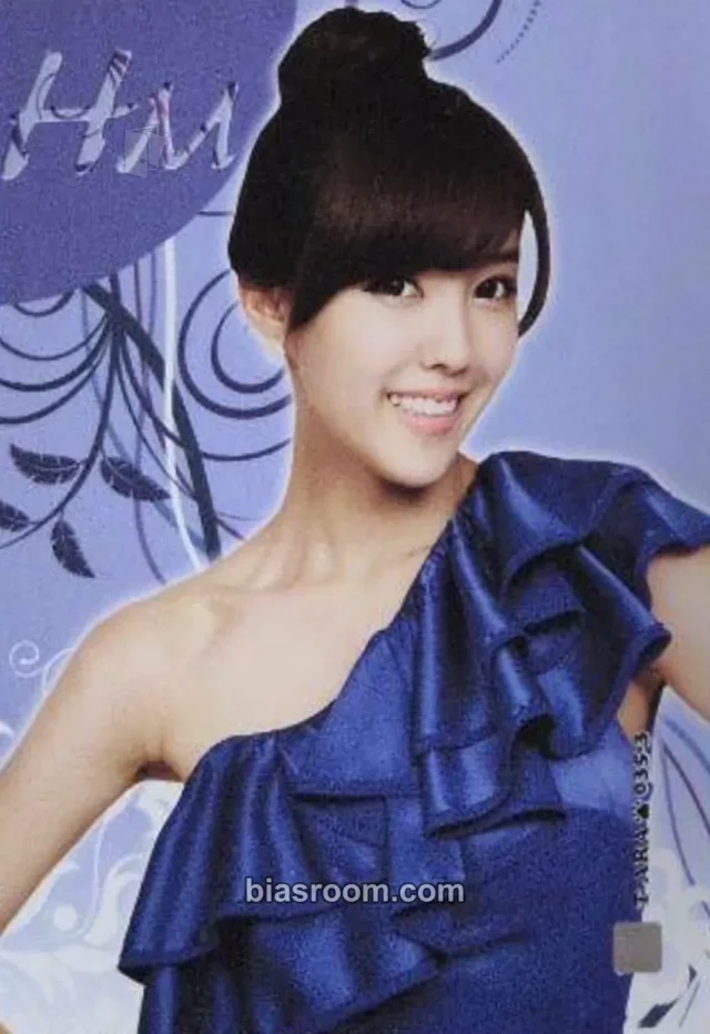 T-ARA - Hyomin - T-ARA Star Collection Card Other star collection card non-standard size double-sided