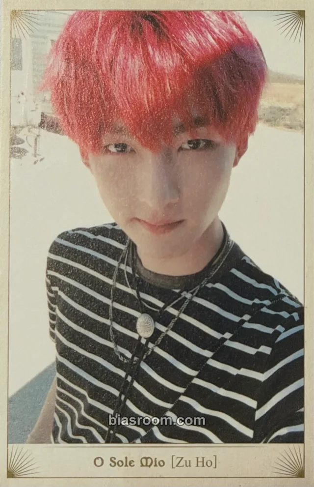 SF9 - Zuho - Knights of the Sun Album album photocard silver version
