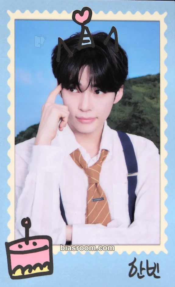 Hanbin Sung Hanbin 2026 Birthday Party Photocard - ZEROBASEONE - ZEROBASEONE K-pop photocard