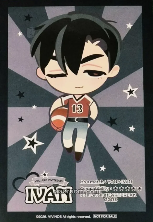 ALIEN STAGE - Ivan - <Find your Plus One!> Fair in animate Event postcard set purchase benefit