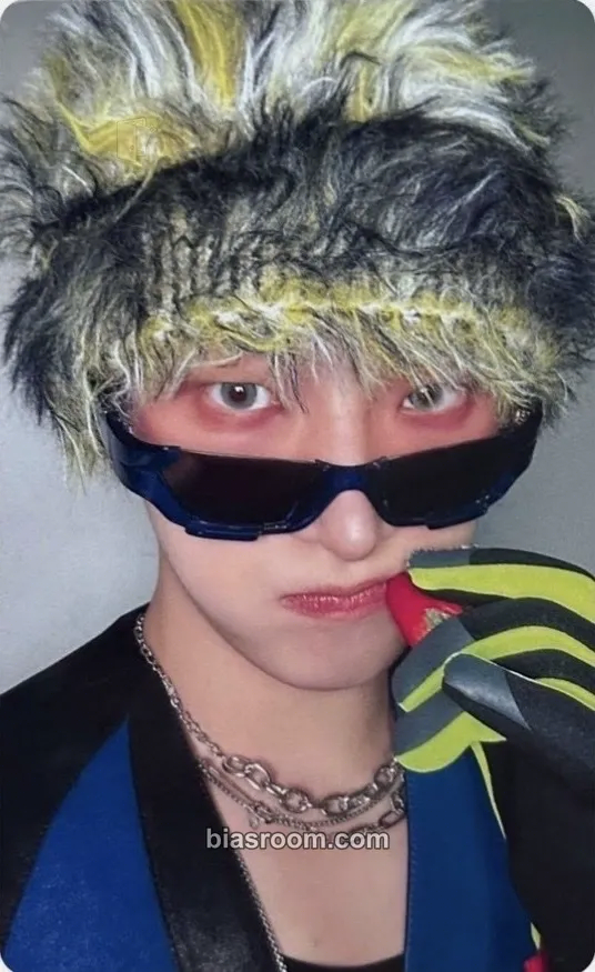 Mingi GOLDEN HOUR : Part.5 Photocard - ATEEZ - ATEEZ K-pop photocard