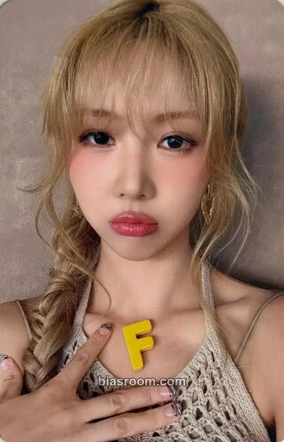 Yoohyeon Playlist #Your Youth Photocard - Dreamcatcher - Dreamcatcher K-pop photocard