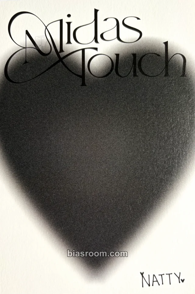 KISS OF LIFE - Natty - Midas Touch Album album inclusion postcard photobook version heat-activated