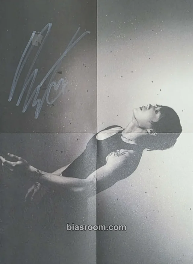 Kim Hyojong - Dawn - Narcissus Album poster printed signature album inclusion