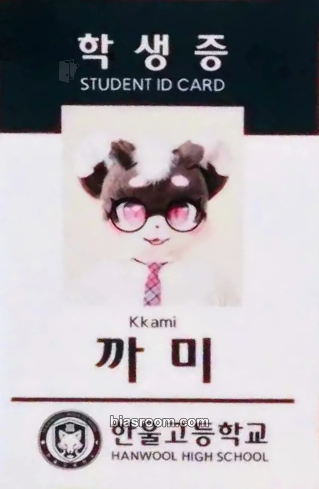 BASTTIE - Kkami - First Step Album merch photocard id card