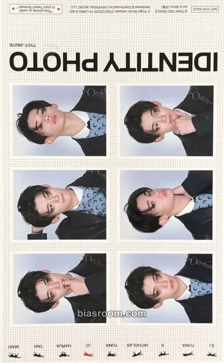Jo Go in Blind - EP Photocard - &TEAM - &TEAM K-pop photocard