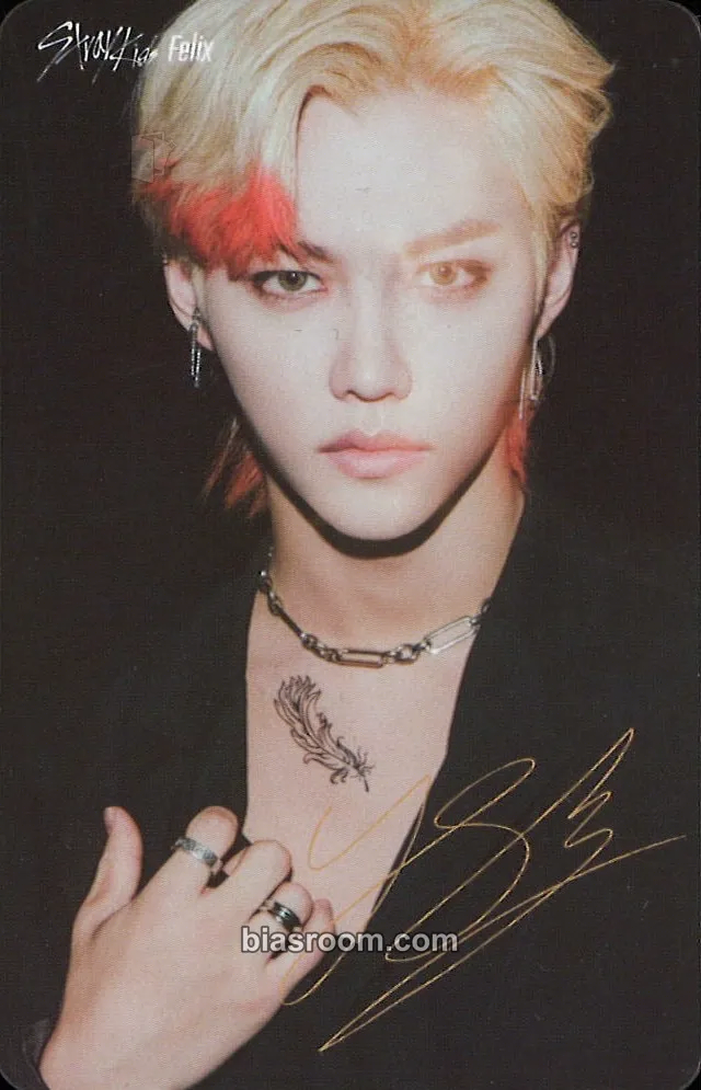 Felix FuRyu x Stray Kids Photocard - Stray Kids - Stray Kids K-pop photocard