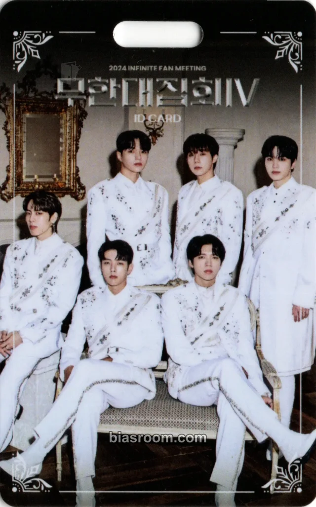 INFINITE - INFINITE Rally IV Event entrance / attendance benefit pvc card lanyard fan meeting